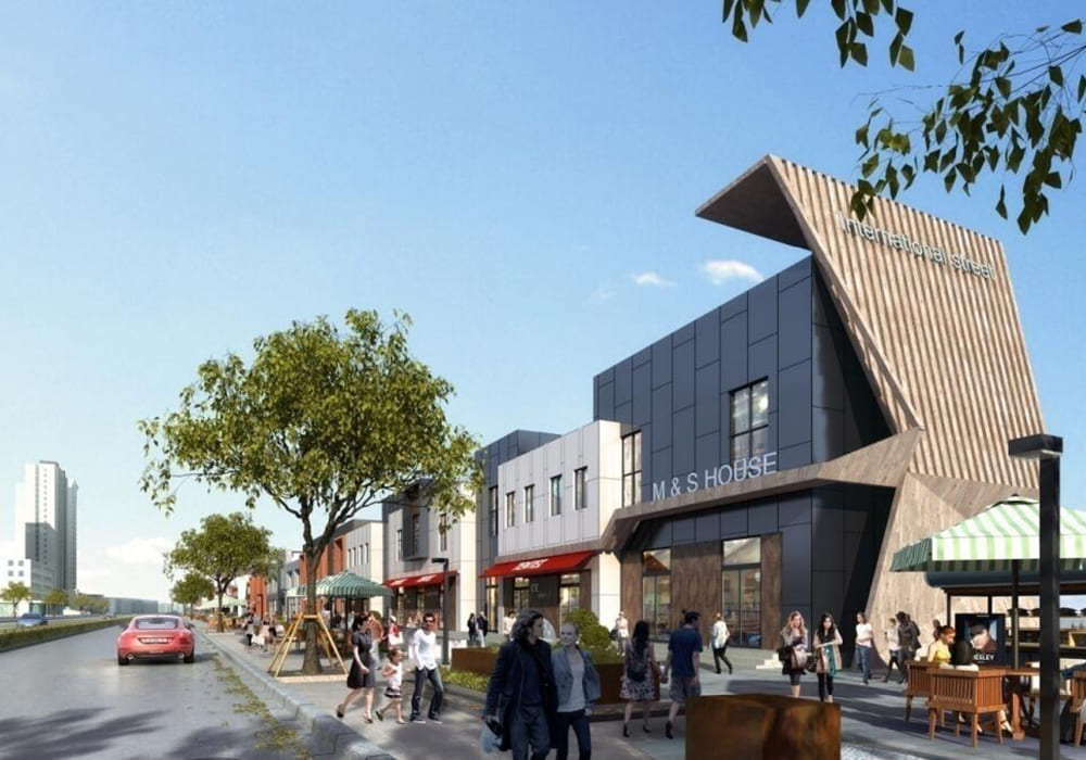 常州漢江東路立面改造